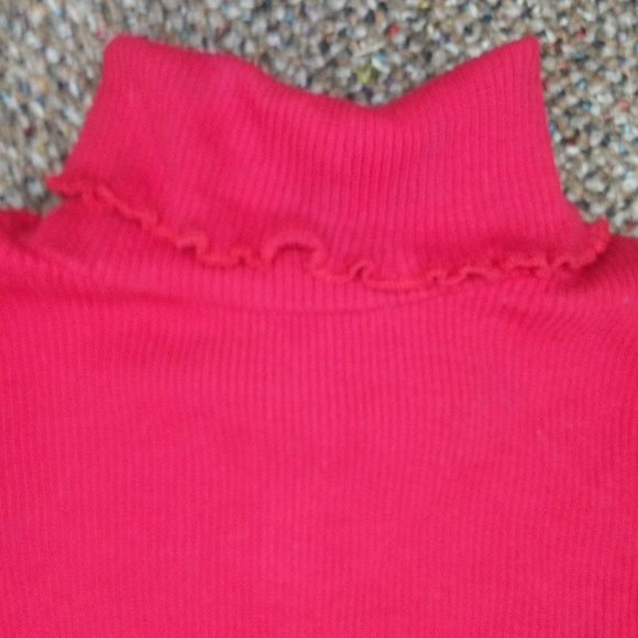 Red Turtleneck Sweater - Picture 2 of 5